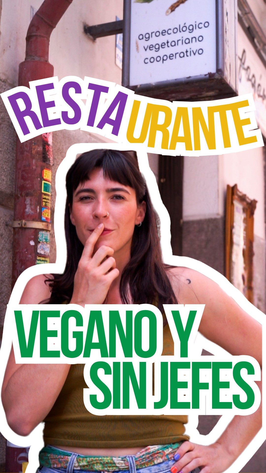 #Invitación del @elfogonverde 🌱✨

¿Hostelería sin jefes, comida rica y agroecológica en pleno centro de Madrid? Sí maja,