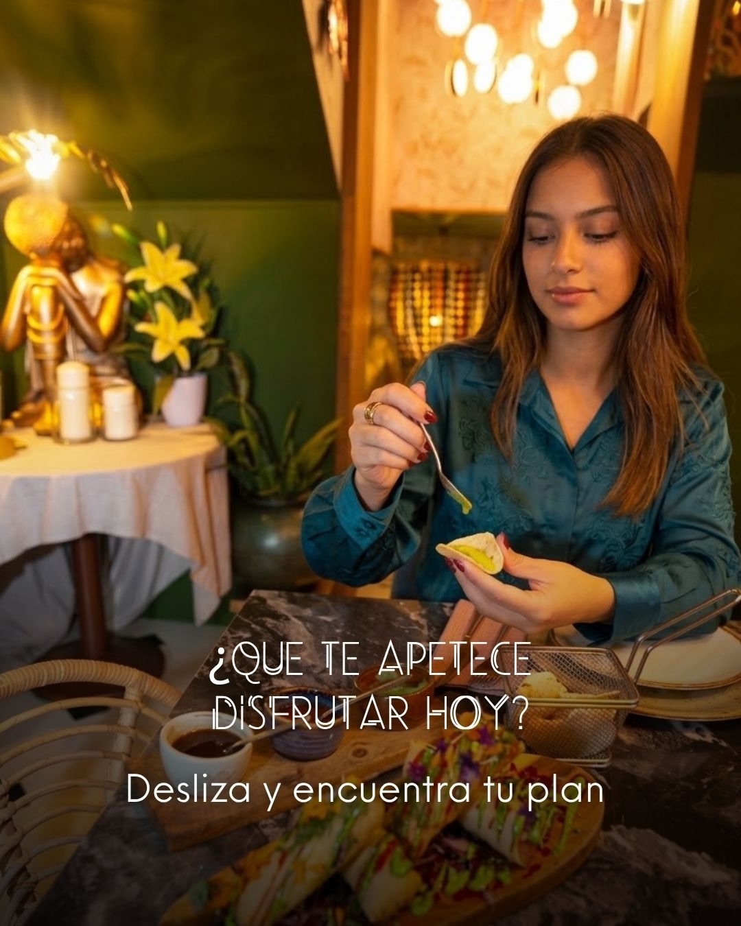 Cuando sabes lo que te apetece, encontrar el plan es mucho más fácil. ✨
Cuatro restaurantes, cuatro propuestas y un mis