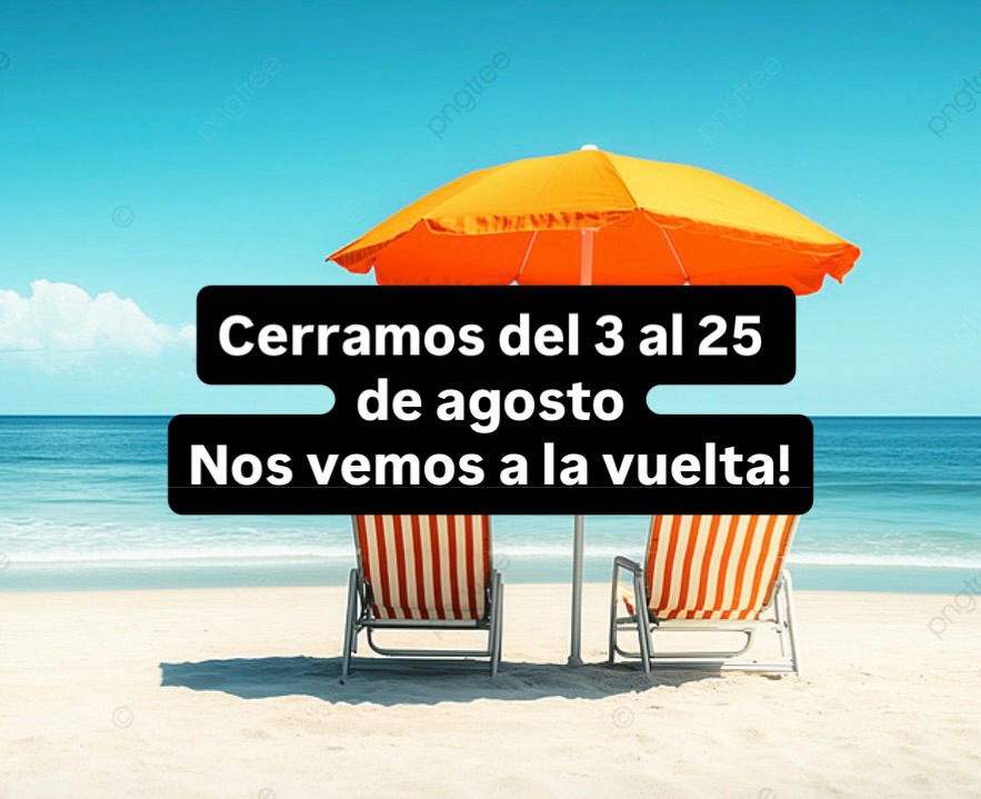 Vacacioneeees!! 🥳🥳🥳💃🏼💃🏼💃🏼
Nos vemos a la vuelta!!