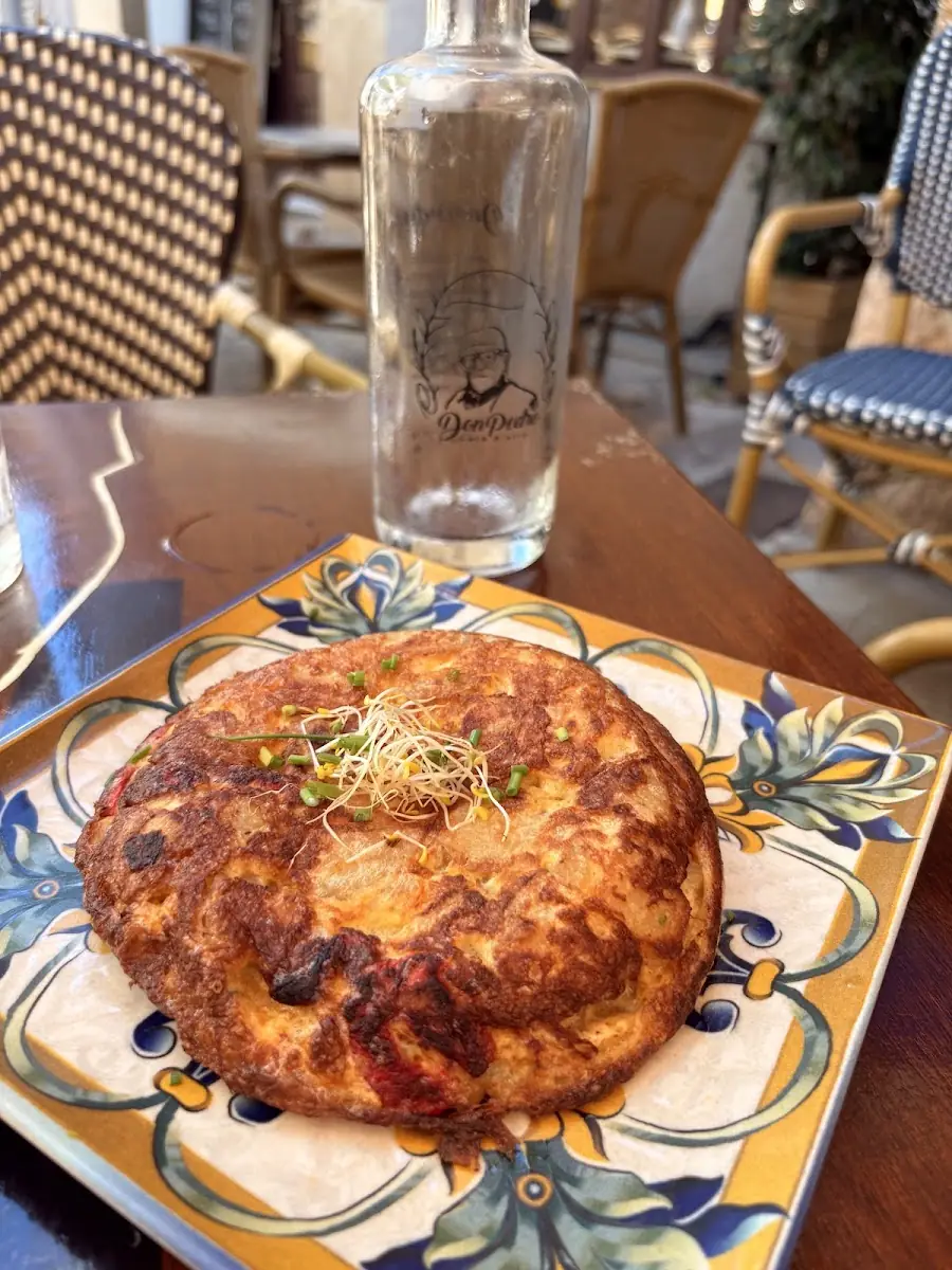 A tortilla española at El Sabor