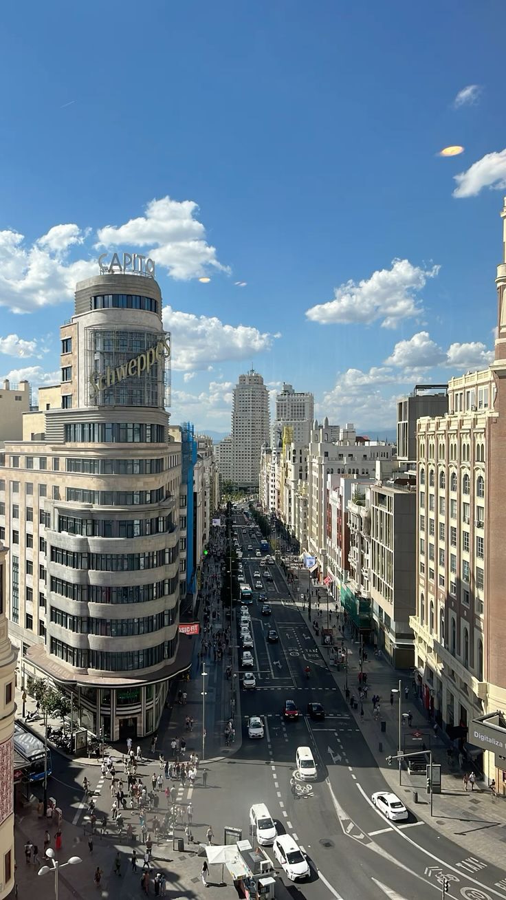 La Gran Vía siempre está en escena. Aquí puedes contemplarla desde el mejor asiento.