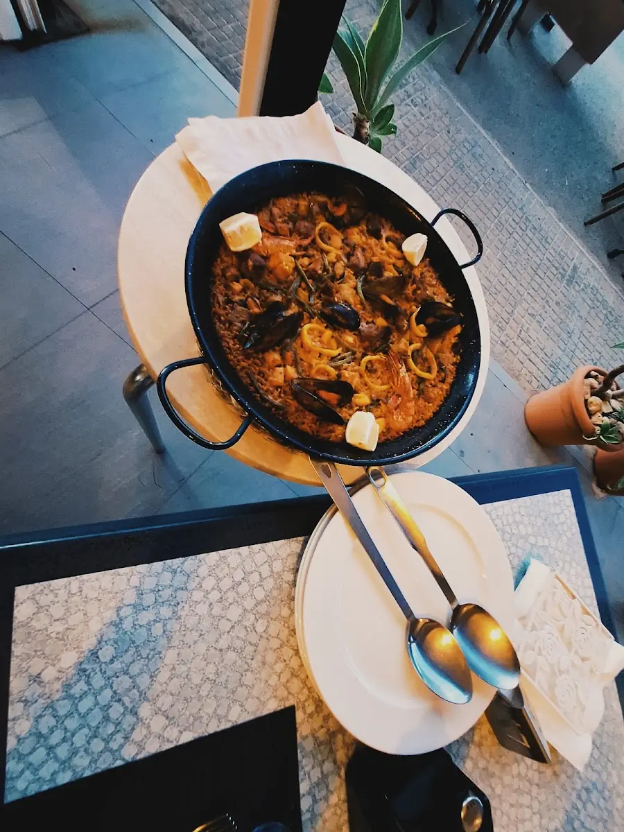 Arroz negro at Es Mollet