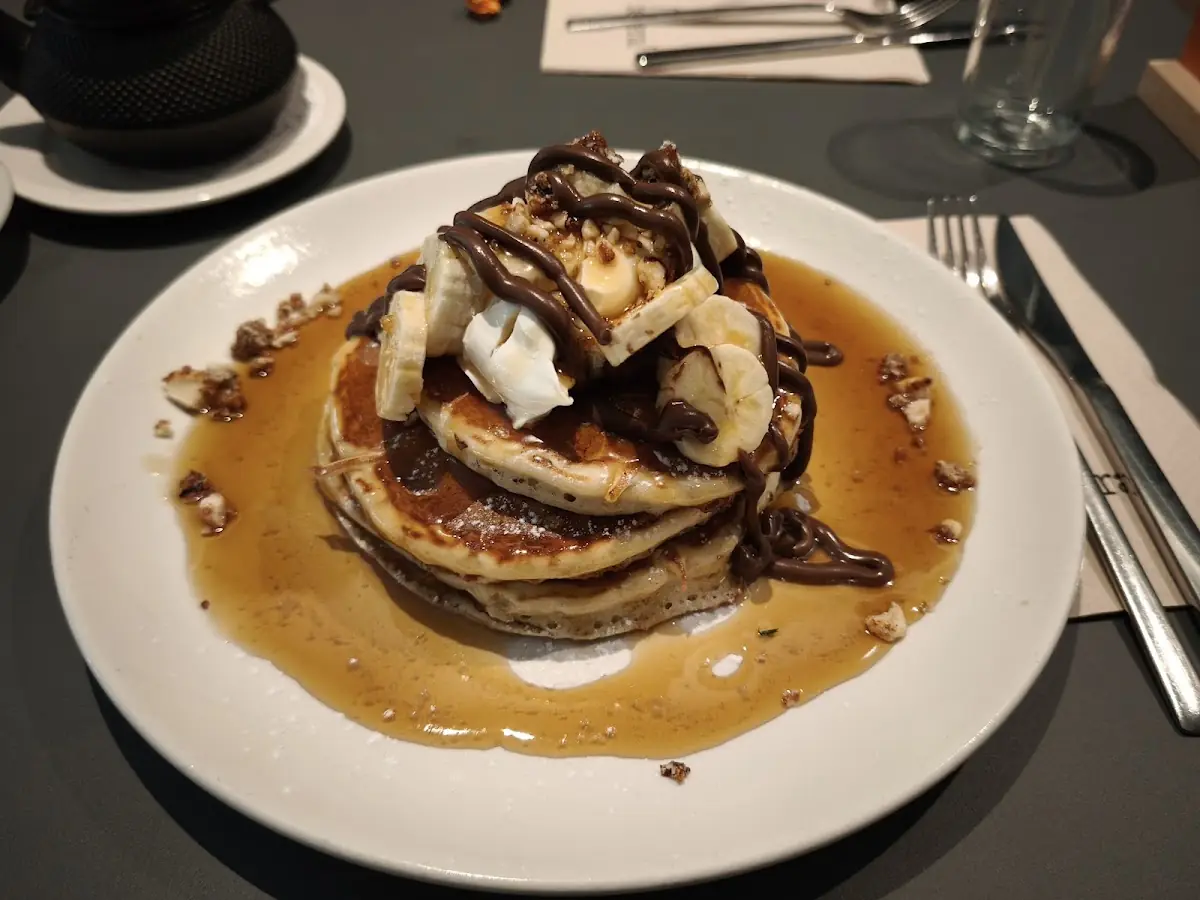 Pancakes at Federal Café
