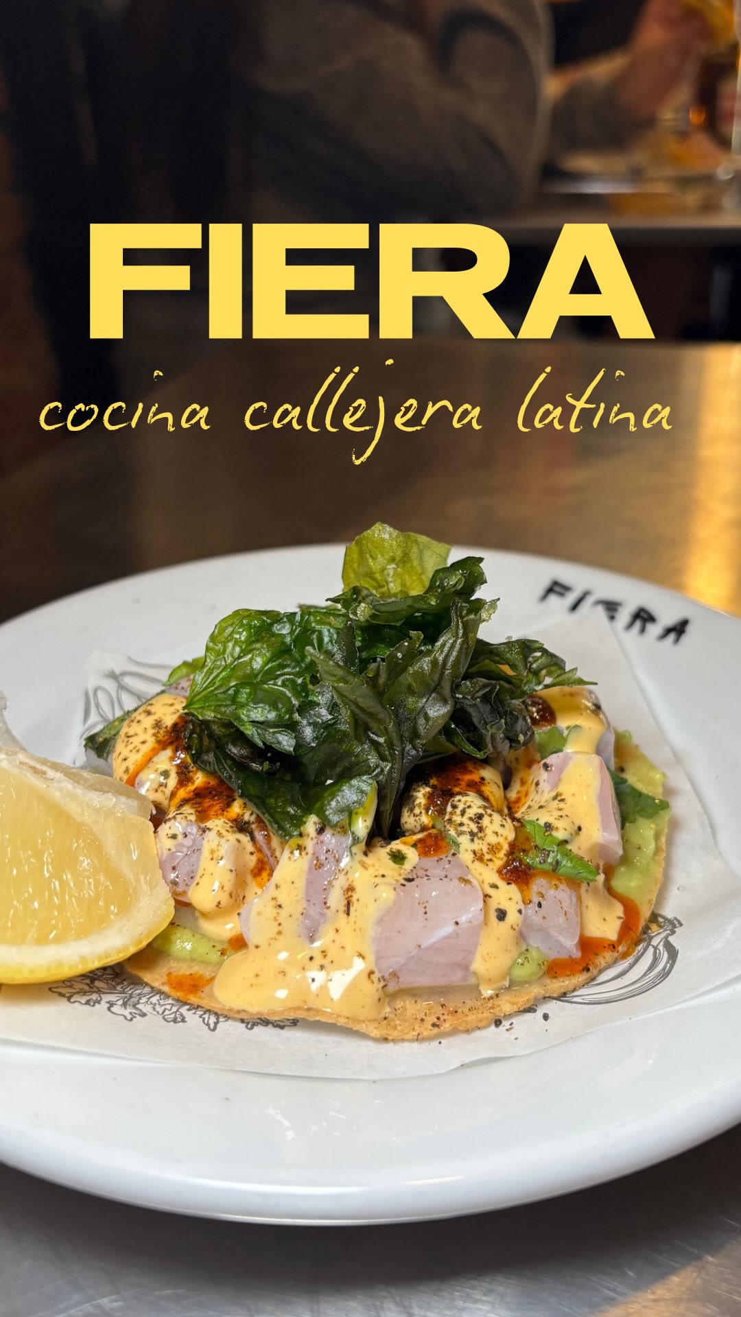 Este fue uno de los restaurantes que más disfruté el año pasado.
Lationoamerica en un solo lugar.
La cocina de Santia