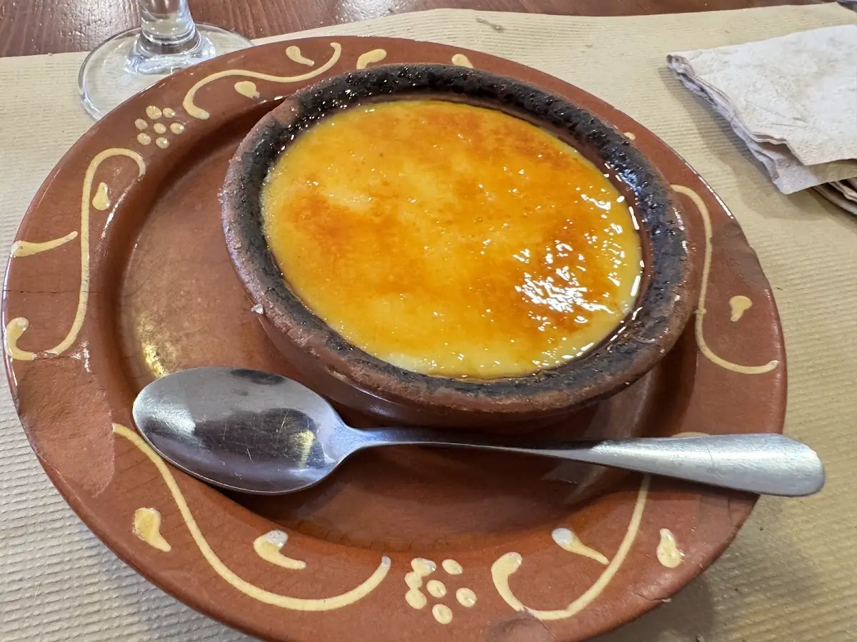 Crema catalana at Foc i Fum