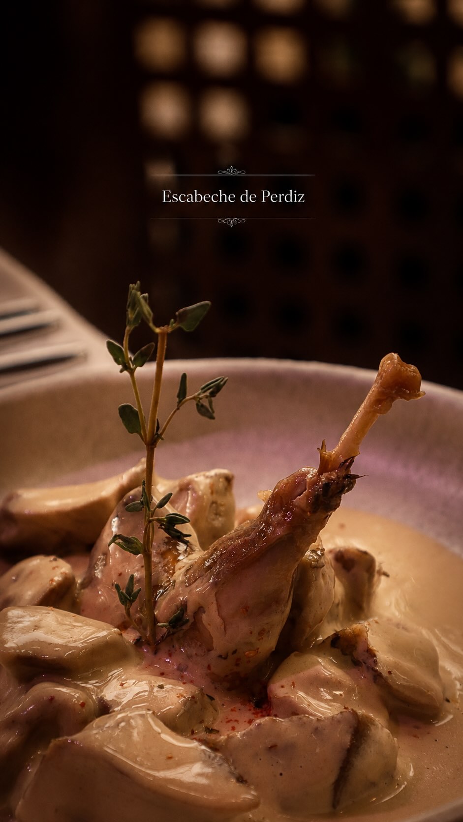 Uno de esos platos que no necesitan presentación 
ESCABECHE DE PERDIZ 

📍La Fonda de la Confianza | Madrid 

#restaurant