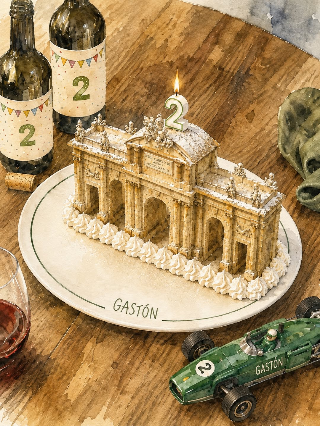 DOS AÑOS NO SE CUMPLEN TAN FÁCIL.
Y MENOS EN MADRID 🇪🇸
Ya saben que los cumpleaños de Gastón son ÉPICOS. ¿QUIEREN SABE