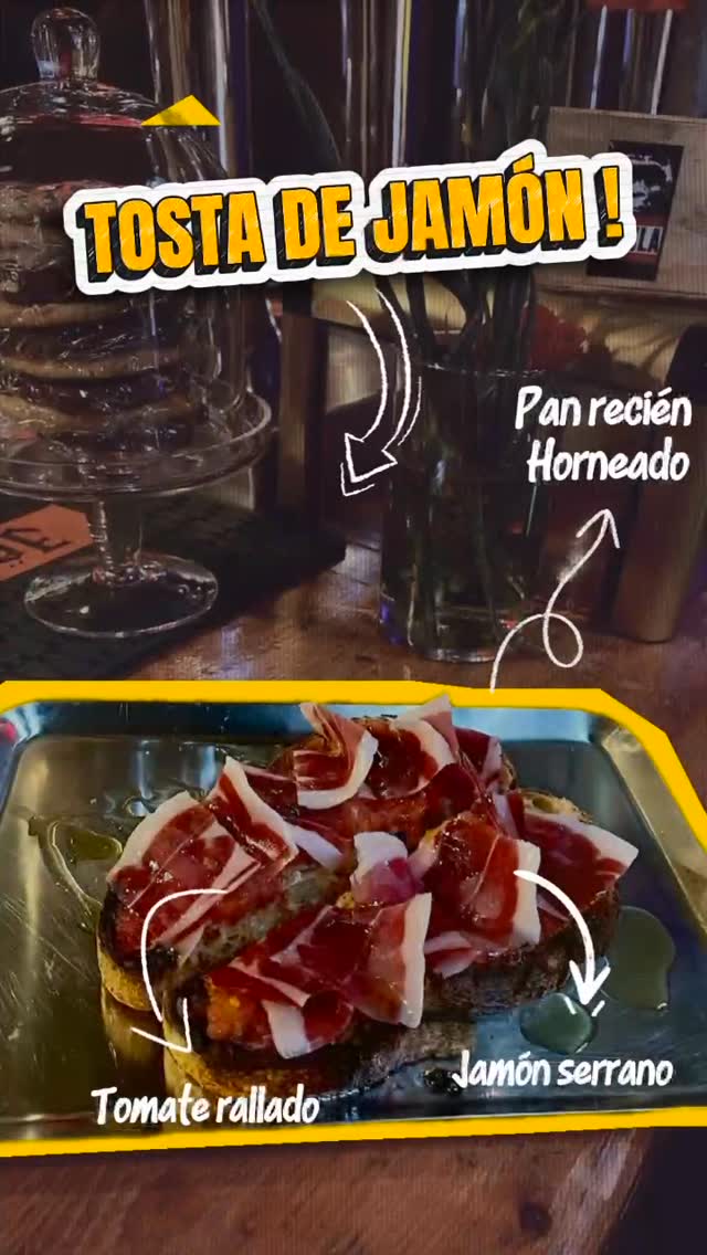Ven a probar nuestras tostas, son las mejores del barrio 🏘️