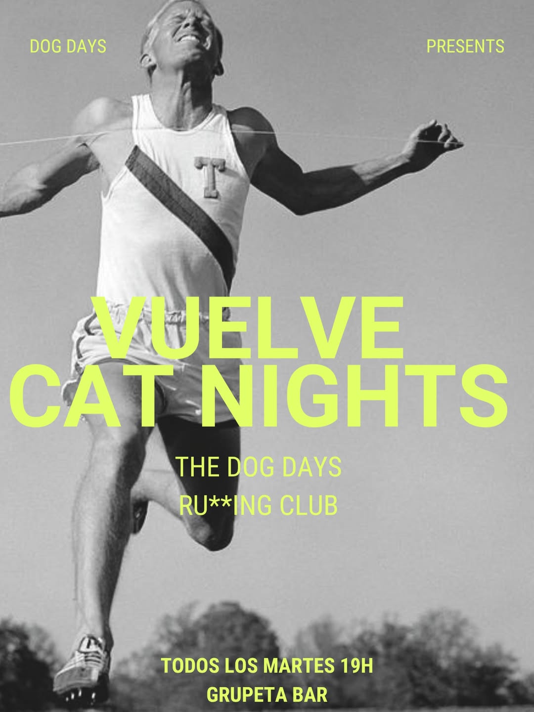 Vuelve Cat Nights! 

Este martes vuelve nuestro running club con un evento especial y con pasta party para todos los par
