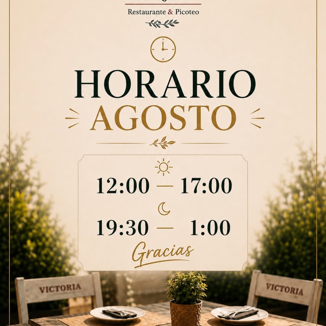 ☀️ Agosto también se disfruta en Gula.

Seguimos aquí para acompañarte en tus comidas, cenas y buenos momentos. 🍽️✨

🕒 N