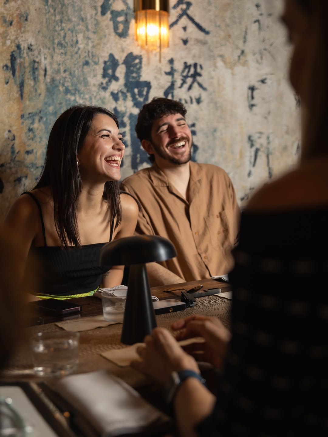 At Guru Lab, dinner isn’t something you have alone (and bored) at your end of the table. It’s a long one, where the pers