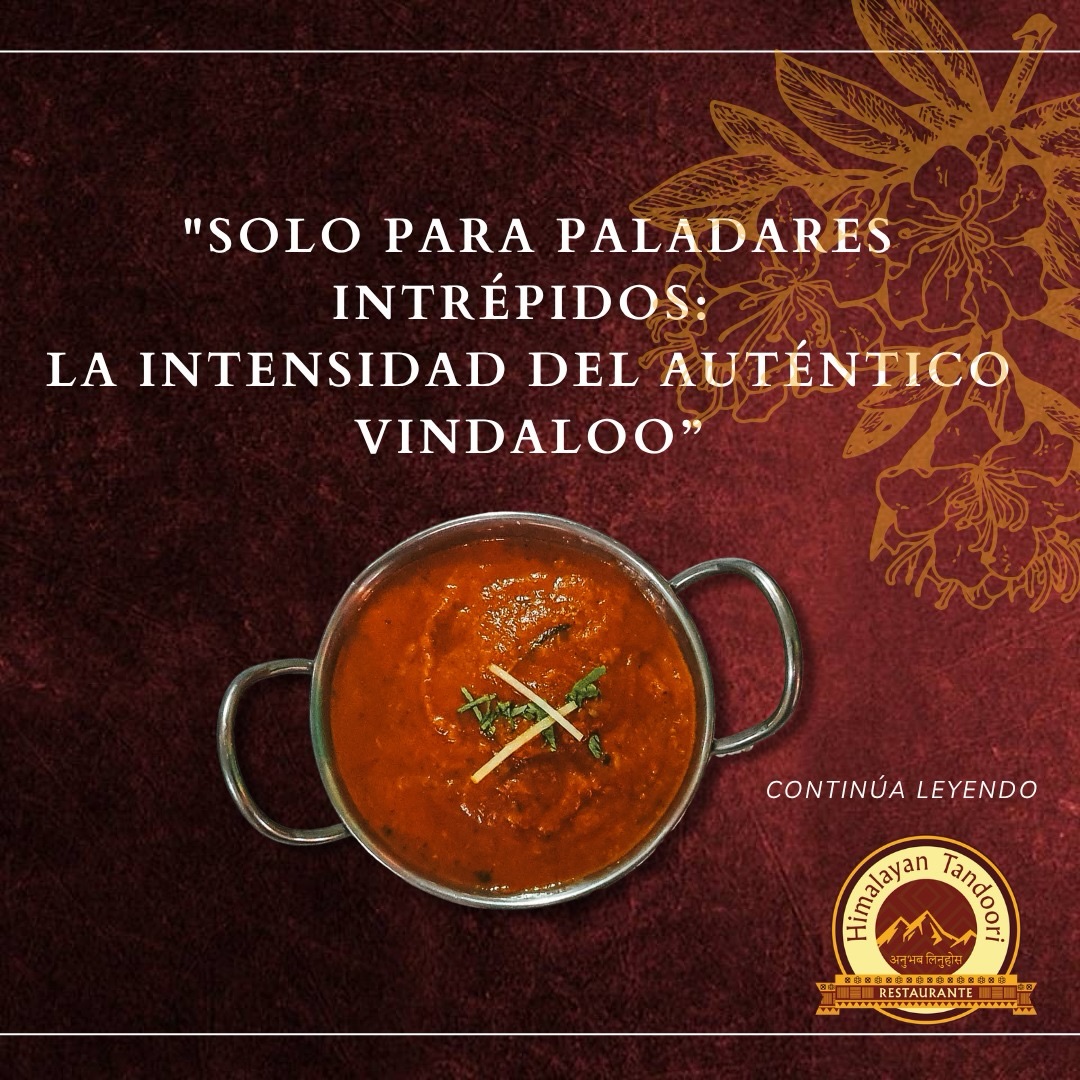 Si eres de los que siempre buscan subir el nivel de picante, el Vindaloo lleva tu nombre. 🌶️🔥
Desliza para conocer los