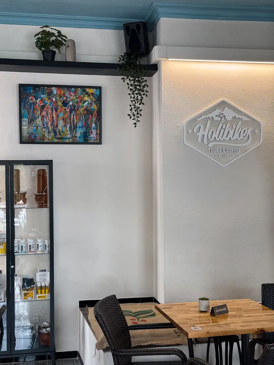 Inside Holibikes Tours & Coffee in Port de Pollença