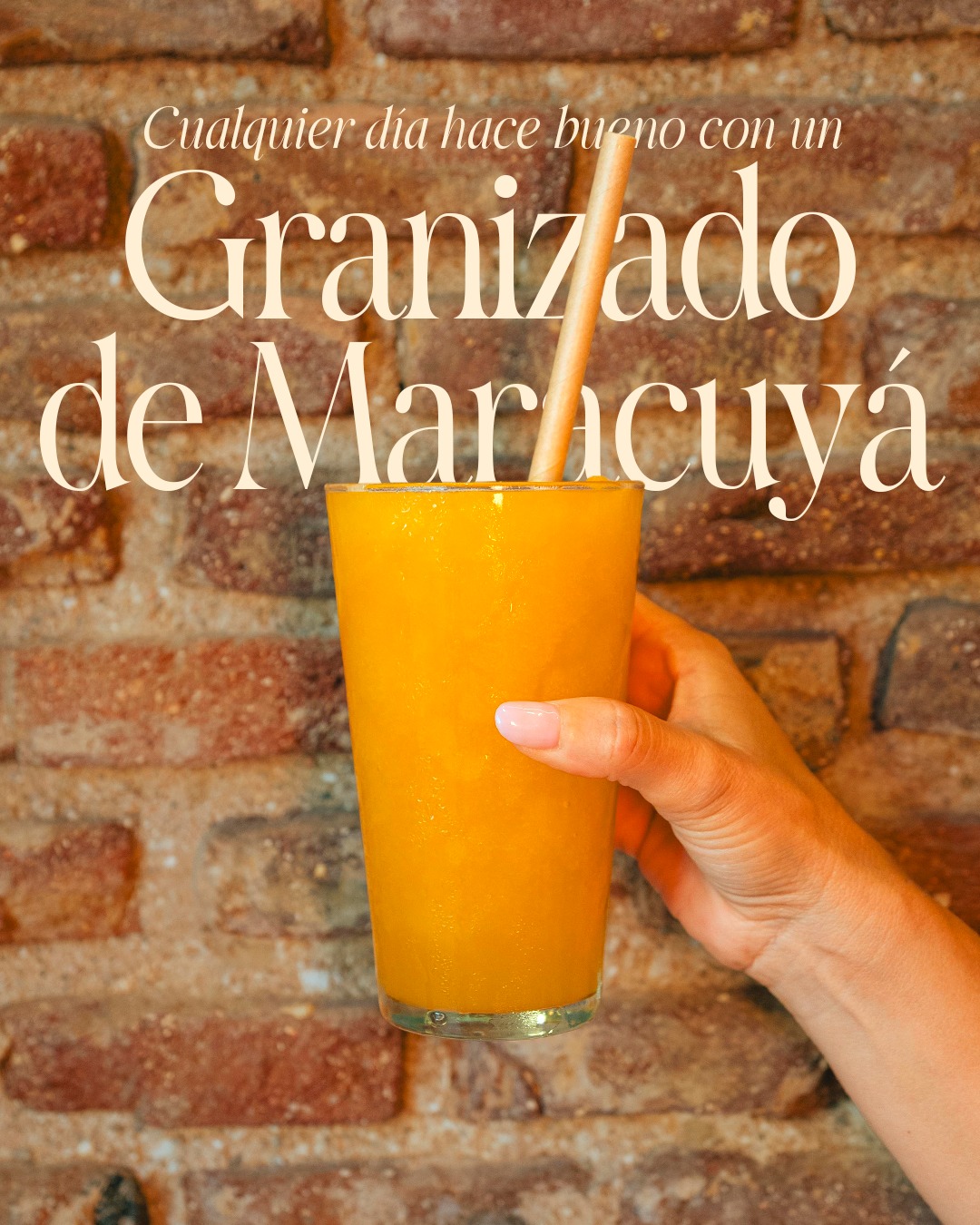 Hay granizados y luego está el de Maracuyá ⭐️

El que lo prueba se queda con él.

#Alboraya