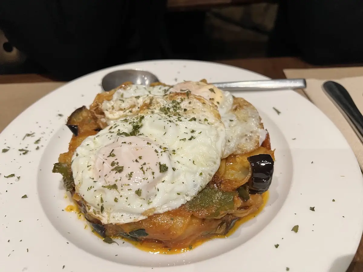 Traditional Mallorcan dish at Celler Can Font
