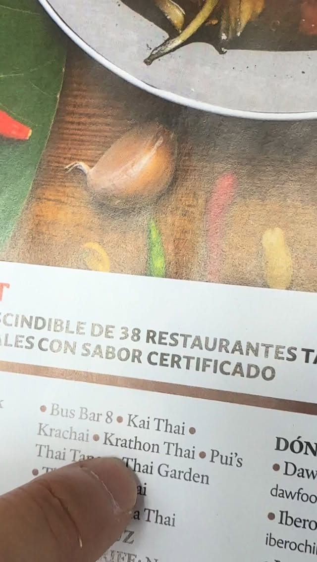Wow Wow Kai Thai en @cocinahola 🙏 Ven a visitarnos personalmente en @kaithaicomidas en la calle Princesa 13, Madrid 😃😃😃❤
