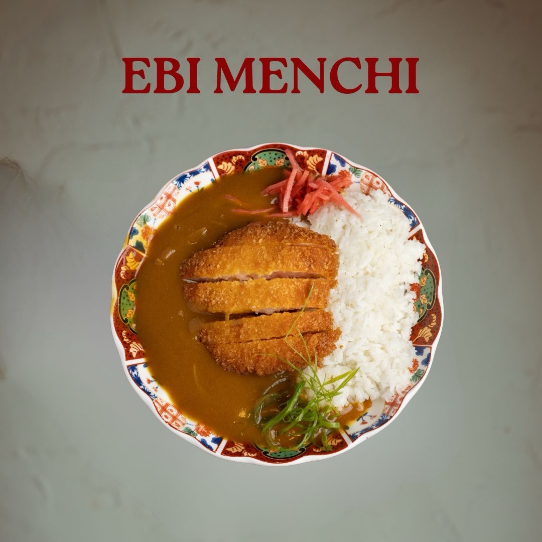 Ebi Menchi, su propio nombre ya te da una pista de lo que encontrarás… 👀🇯🇵

Langostino empanado en panko, acompañado de 