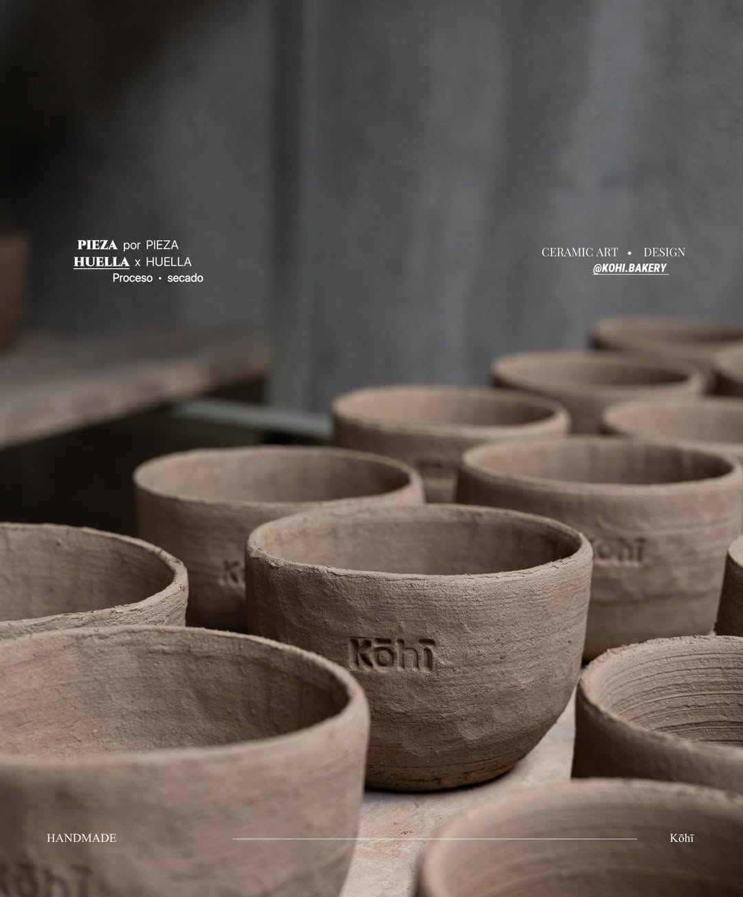 Ceramica Artesanal - en Kōhī Cada face cuenta
Es una forma de vida • de disfrutar tu bebida favorita 
  TRADICIONAL • ÚN