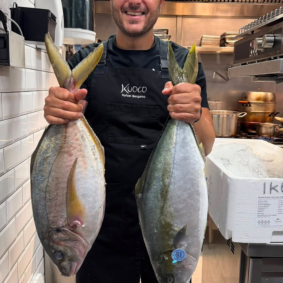 Recibir nuestra caja de Hiramasa The KingFish Company Ikejime es de los mejores momentos de la semana! Y hoy además de A