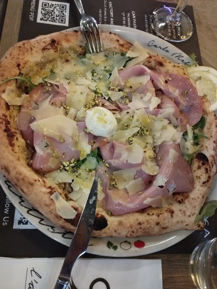 Pizza at L'Artista Pizzeria Napoletana