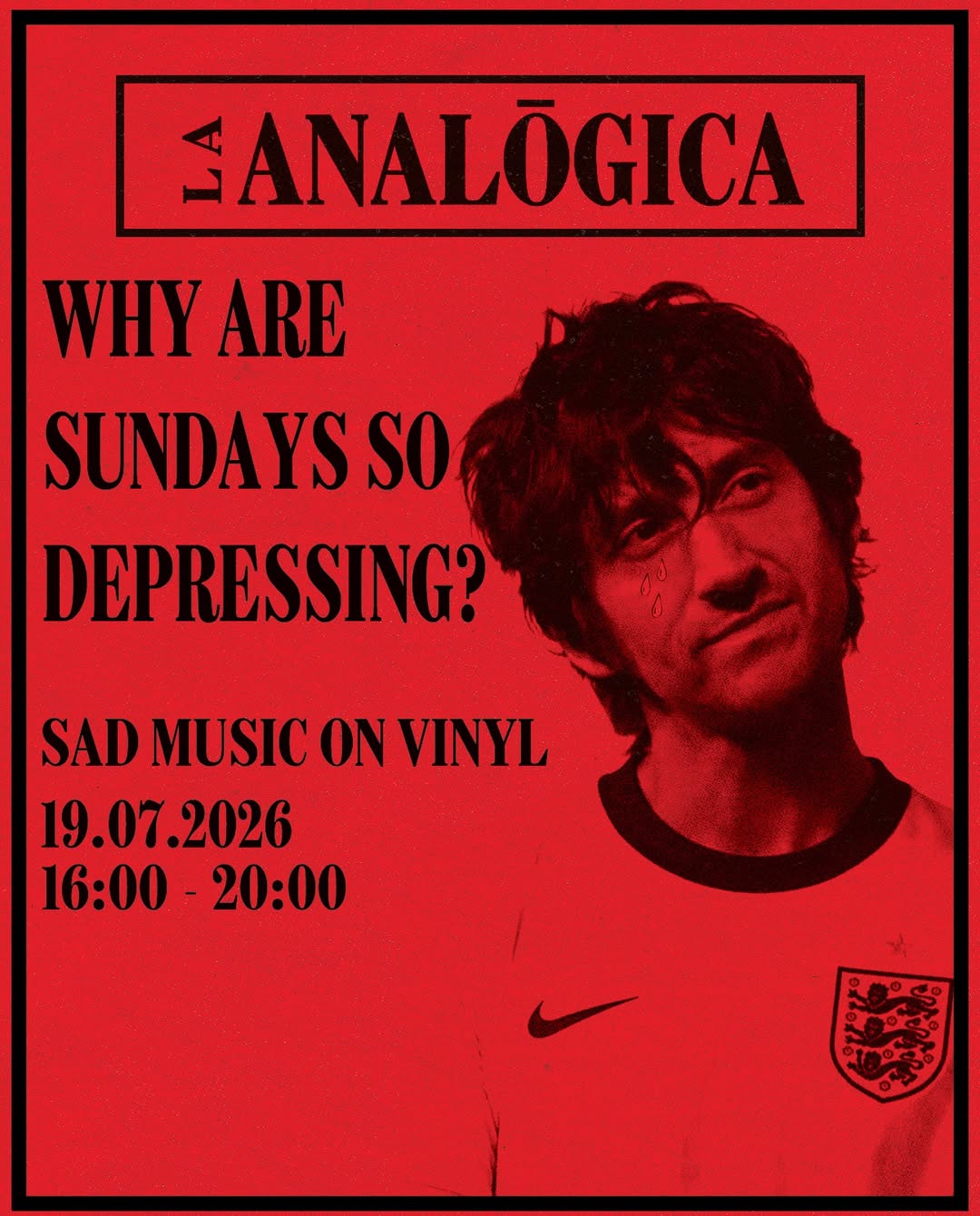 Whether you’re sad your team didn’t make it to the final, sad that the World Cup is about to be over, or crying tears of