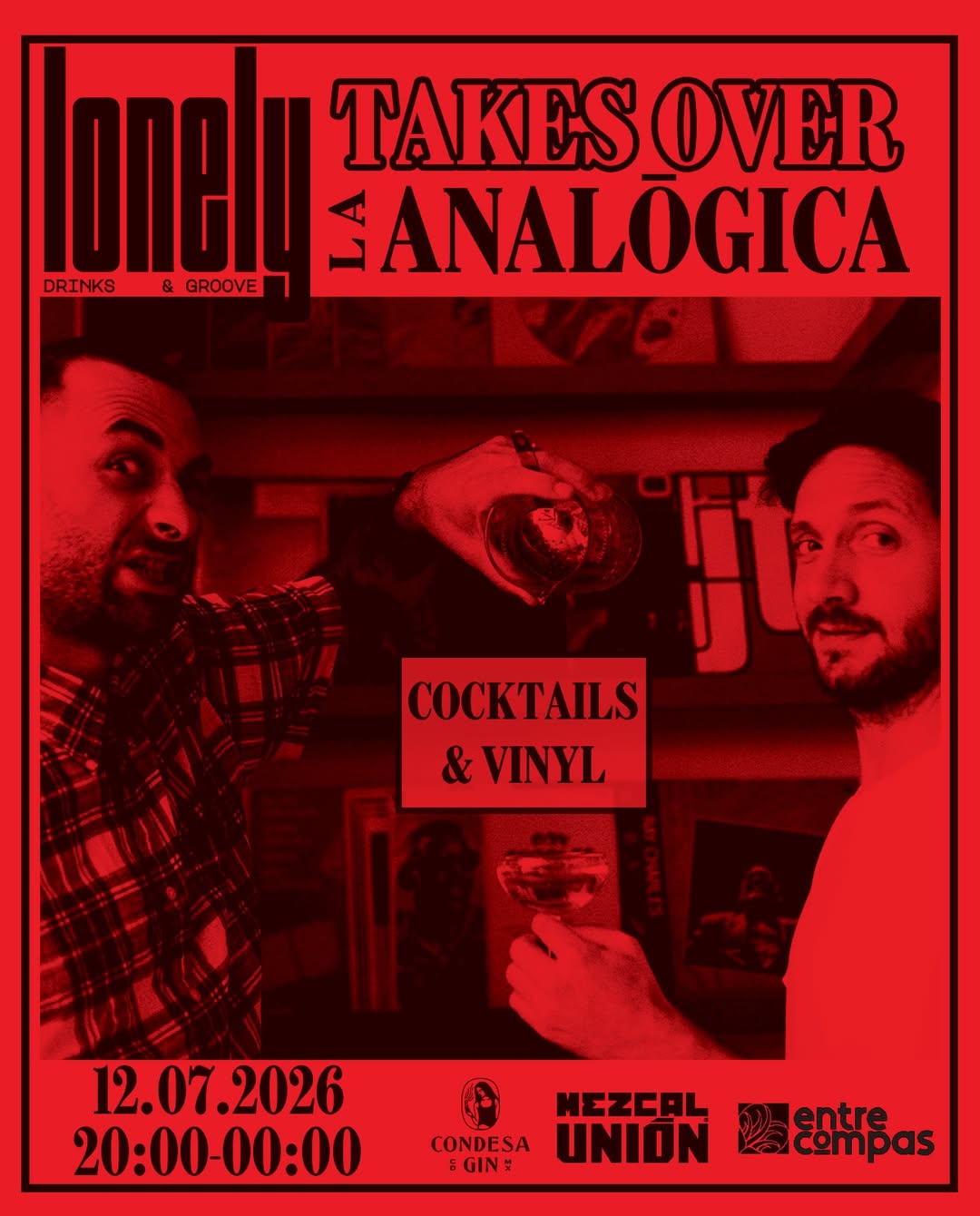 Almost two years after our guest in their bar, our friends @lonely.bcn will be coming from Barcelona to return the favor
