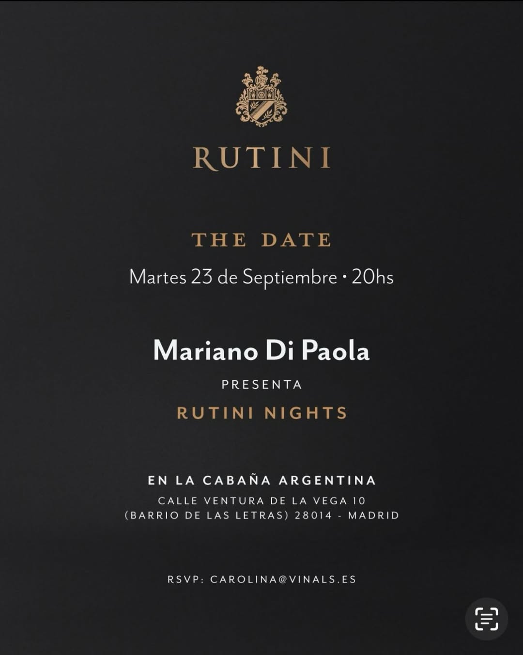 Anoche vivimos una velada muy especial en La Cabaña Argentina junto al enólogo de @rutiniwines, el gran Mariano Di Paola