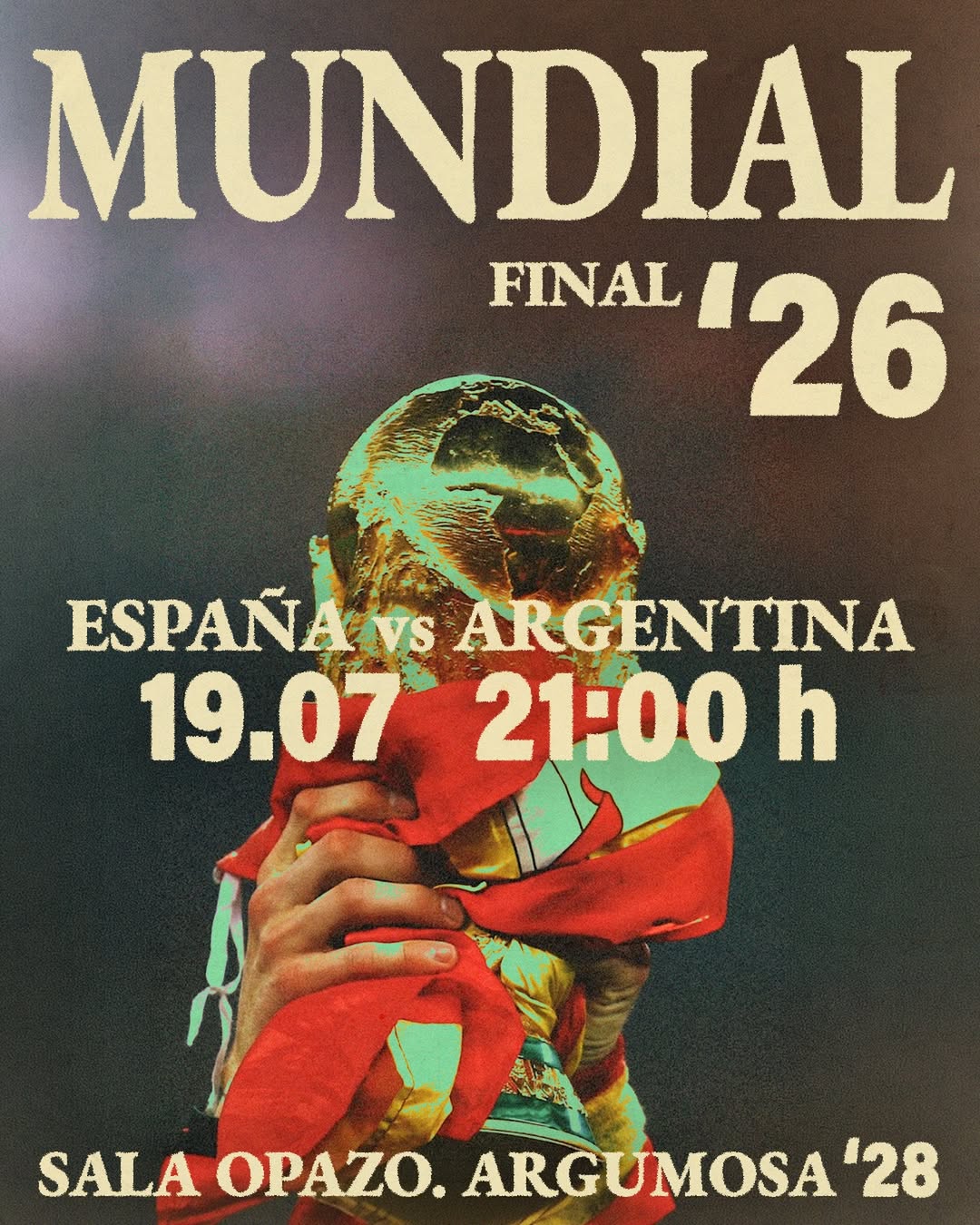 ¡La final se ve en La Caníbal! ⚽️🍺
Este domingo por supuesto que transmitimos el España vs Argentina
España se juega e