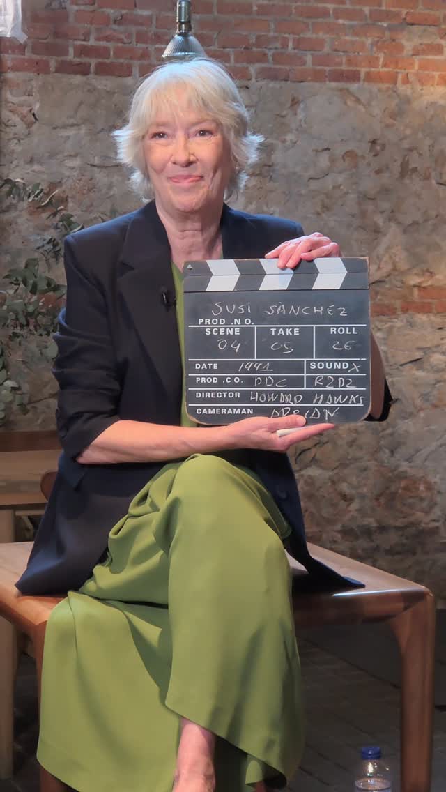 La claqueta para @susi_sanchez_abellan, Madrina de @diasdecine_ddc