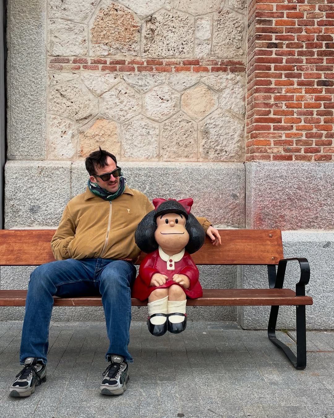 ¡ Ola Mafalda ! 👋🏼 
#JibaKiffeMadrid #Madrid #Espagne #Spain #Matadero #MataderoMadrid #CantinaMatadero #Cantina #Expo #