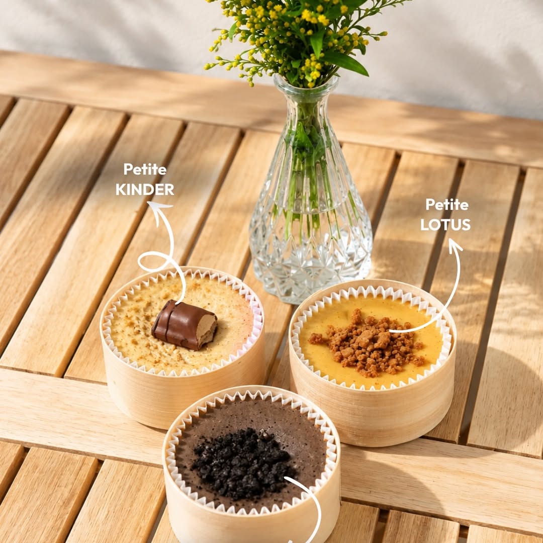 Tres nuevos sabores. Un problema: ¿con cuál te quedas? 👀🍰
Las Petite Cheesecakes de Caracola se ponen todavía más irres