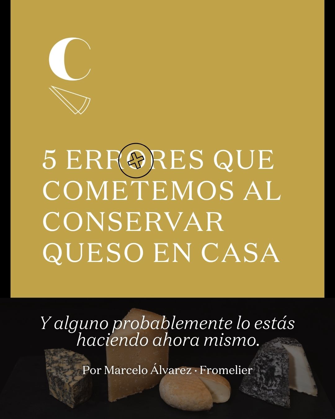 Comprar un buen queso es solo el principio. 🧀
Luego llega a casa y empiezan las dudas: ¿film? ¿nevera? ¿cuándo lo saco?