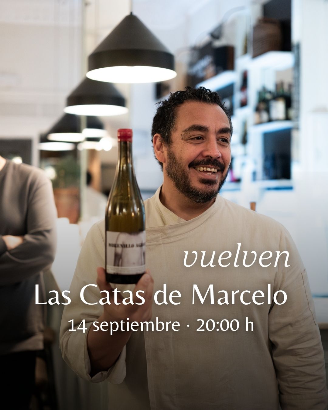 Una mesa, 24 personas y @marceloalvarezfromelier al frente para que probéis, descubráis, preguntéis y, sobre todo, disfr