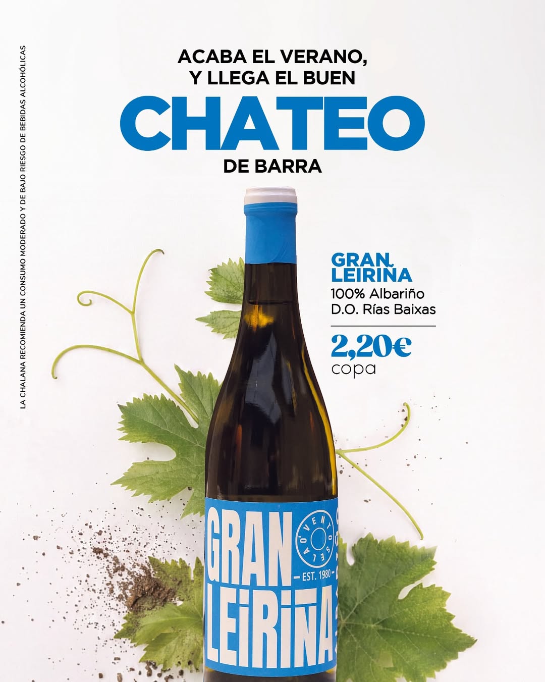 ¡Llegan nuestras nuevas jornadas a La Chalana! 🦞🥂

Nuevos platos, nuevos sabores y nuevo Menú Chigre para dos por solo 1