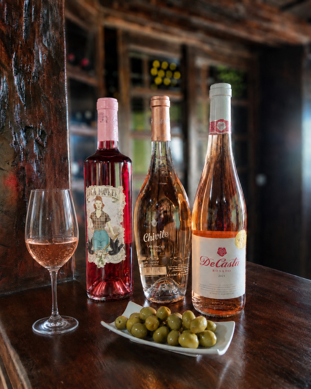 Hay días que saben mejor con una copa de rosado.

Frescos, elegantes y llenos de matices, nuestros vinos rosados son la 