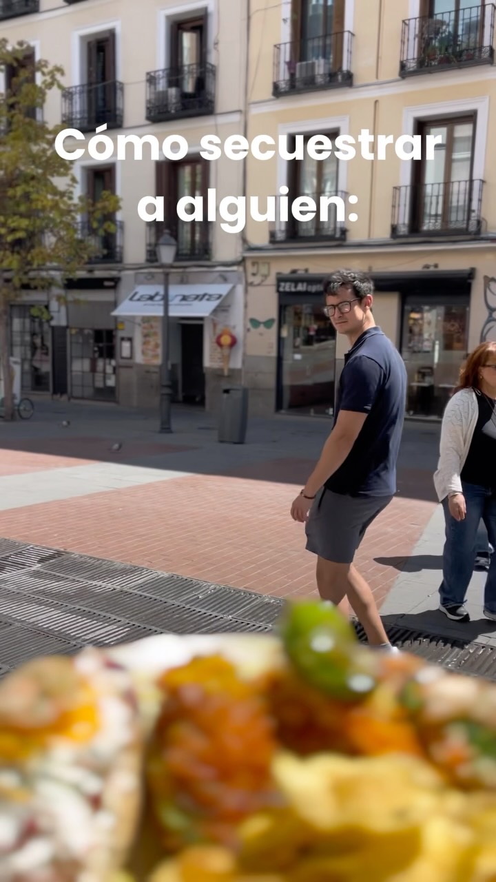 Es muy fácil secuestrar a alguien, solo atráelo con nuestras increíbles tapas XXL.
Te leemos en comentarios si te ha fu