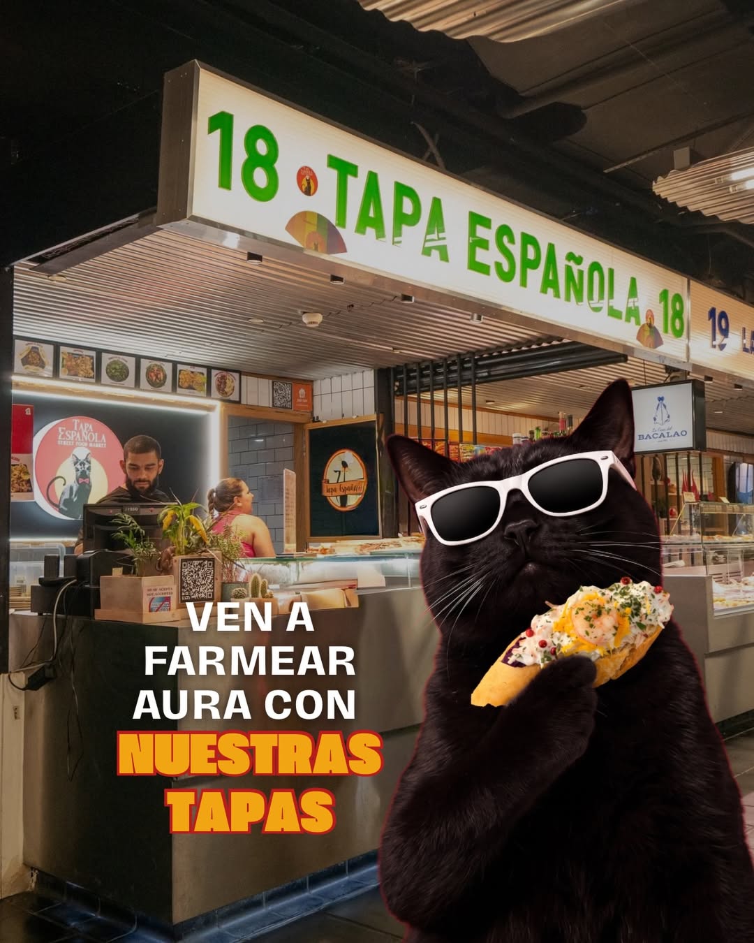 No pierdas tu rango, ven a por tu tapa.😎📉📈
+500 puntos por una tapa, +1,000 por la gamba.
No digas que no te avisamos.