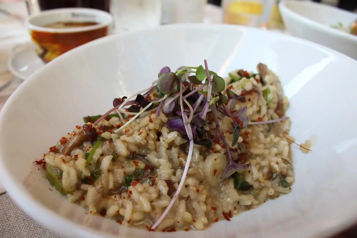 Risotto at La Trattoria Deia
