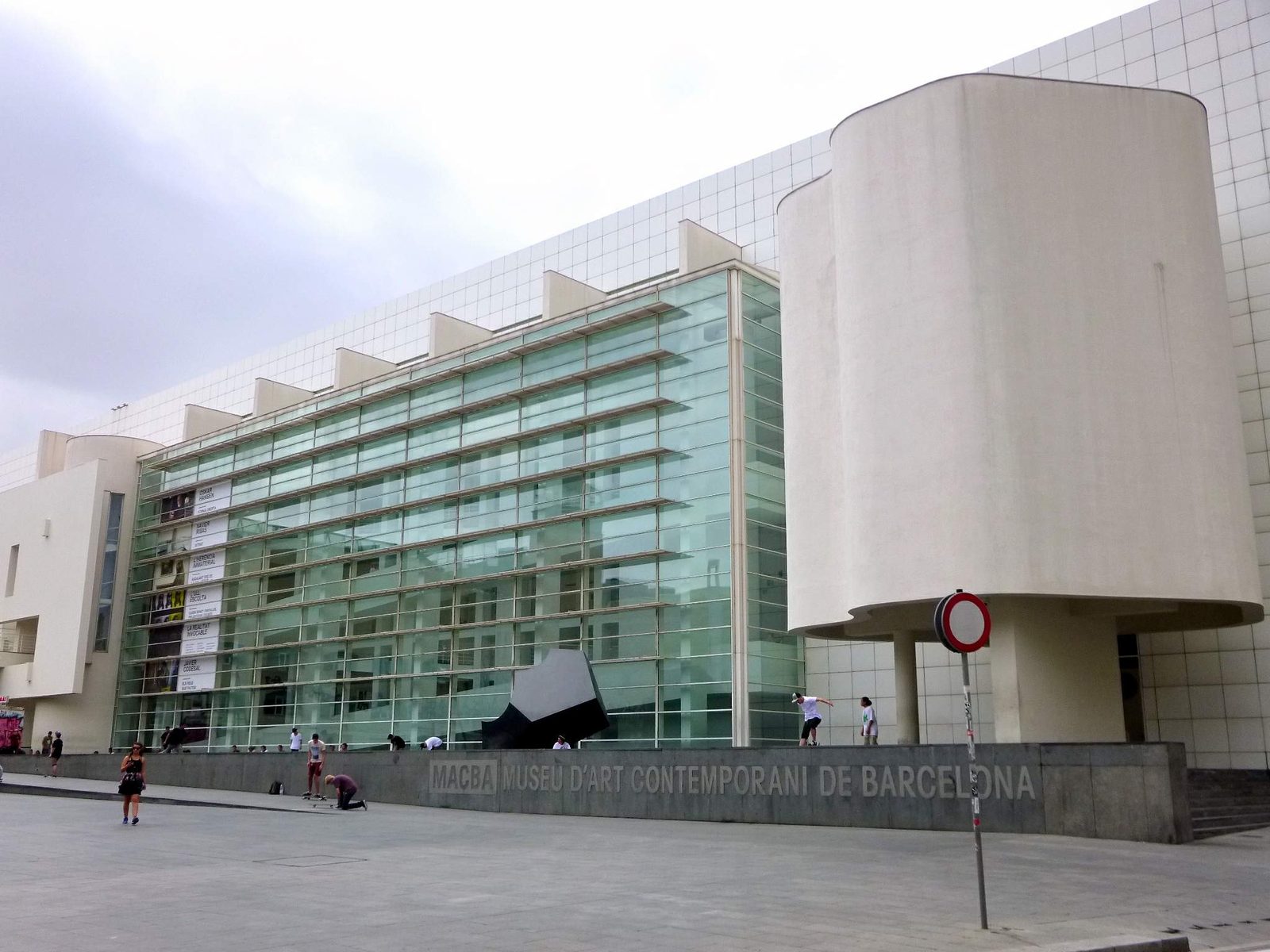 MACBA, contemporary art museum in Barcelona, Spain