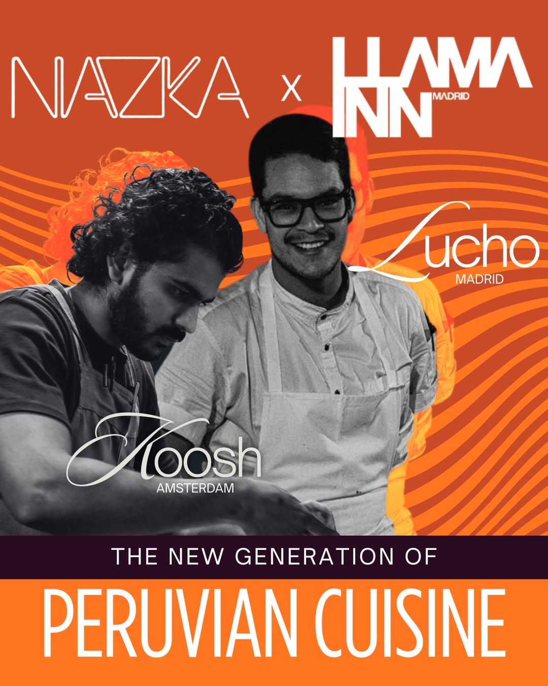 Join us on Friday 21 and Saturday 22 August as Chef Koosh welcomes Luis “Lucho” Cornejo of Llama Inn Madrid for two nigh