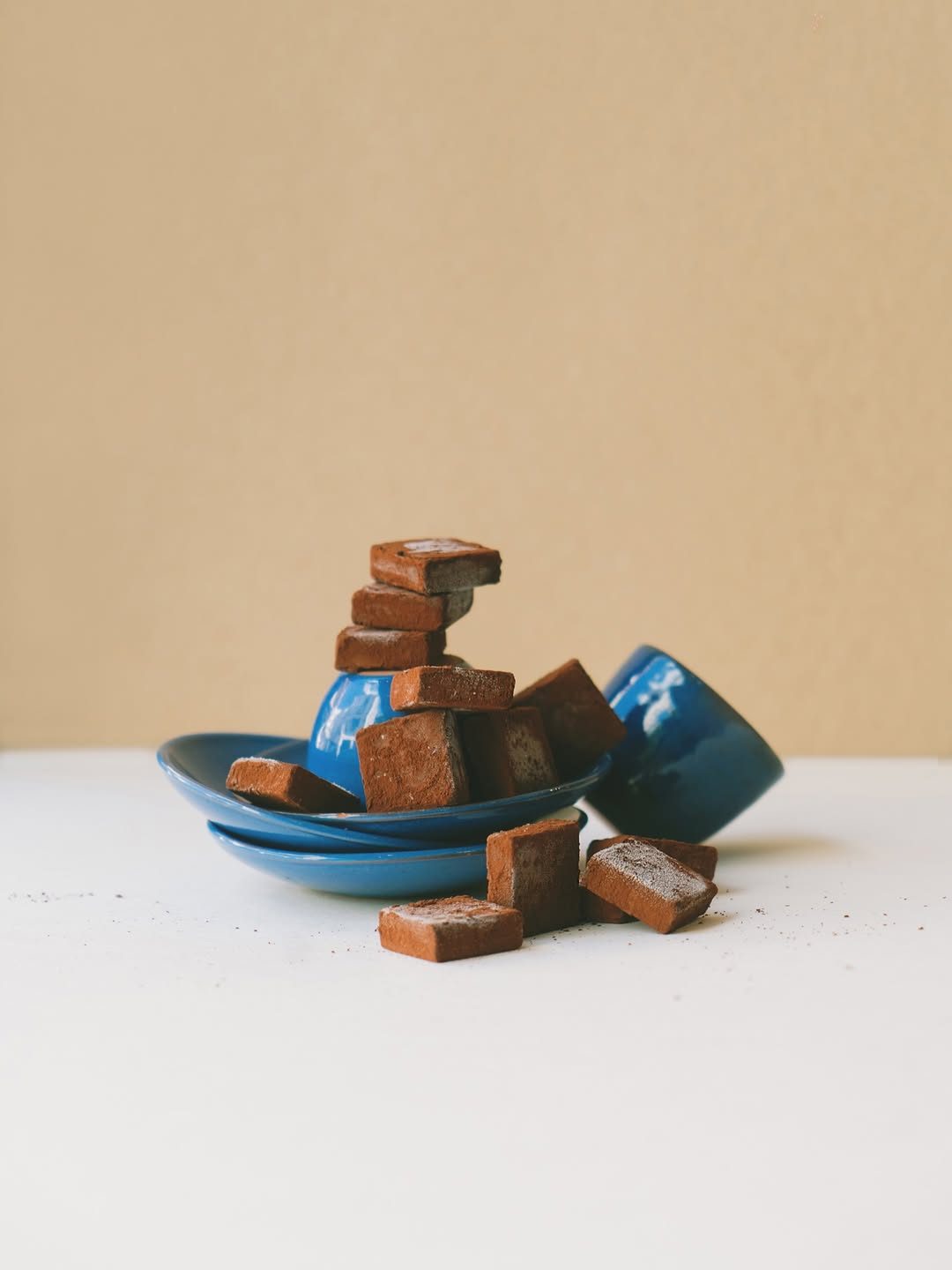 Un detalle para el Día del Padre. Trufas heladas de chocolate 70%. 

Un detall per al Dia del Pare. Trufes gelades de xo