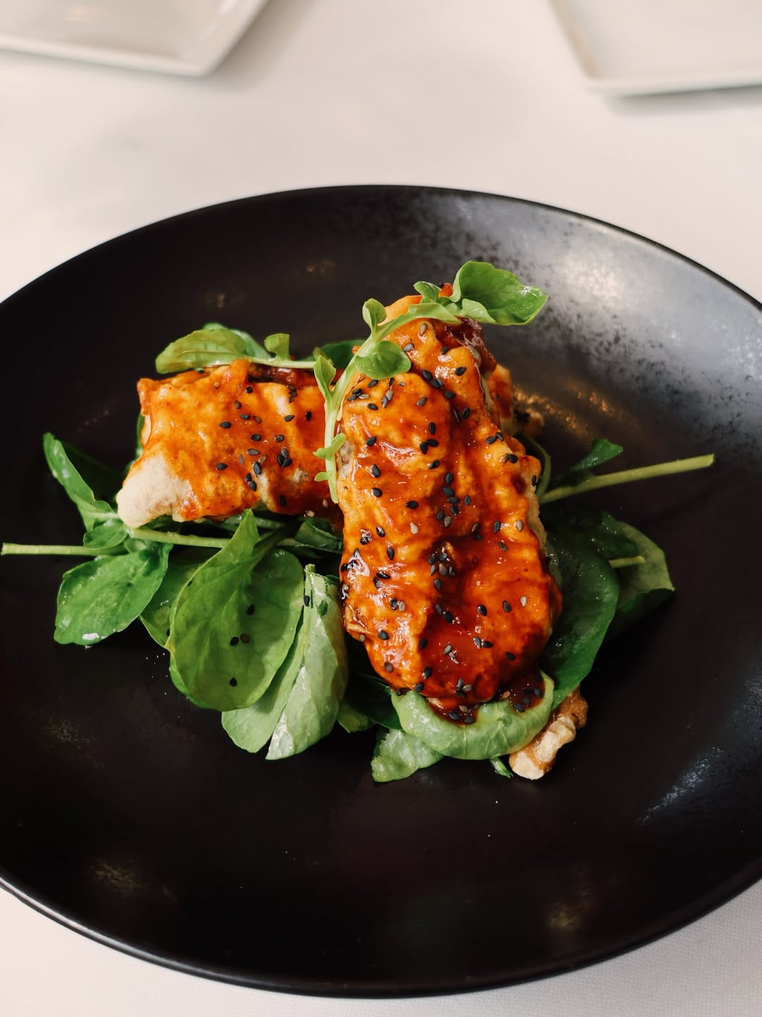 Pulpo trabajado con respeto al producto.
Así se entiende la cocina en #RestauranteLosCedros