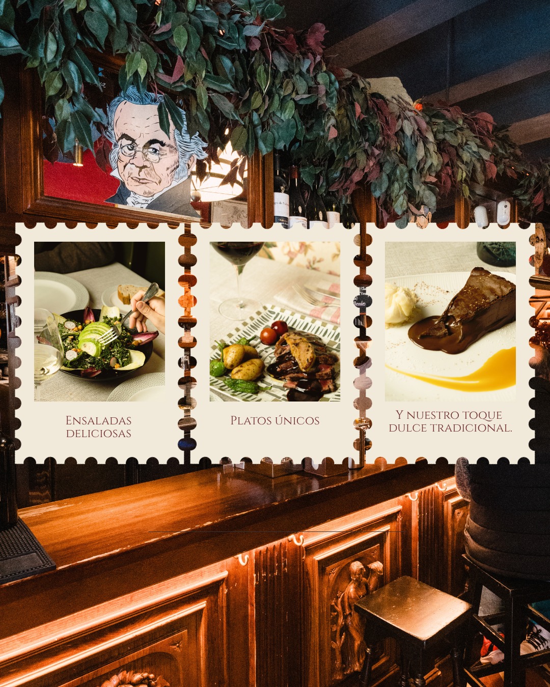 Tu viaje gastronómico por Madrid tiene parada obligatoria en Los Galayos. ✉️🍽️
Desde el primer entrante hasta el último