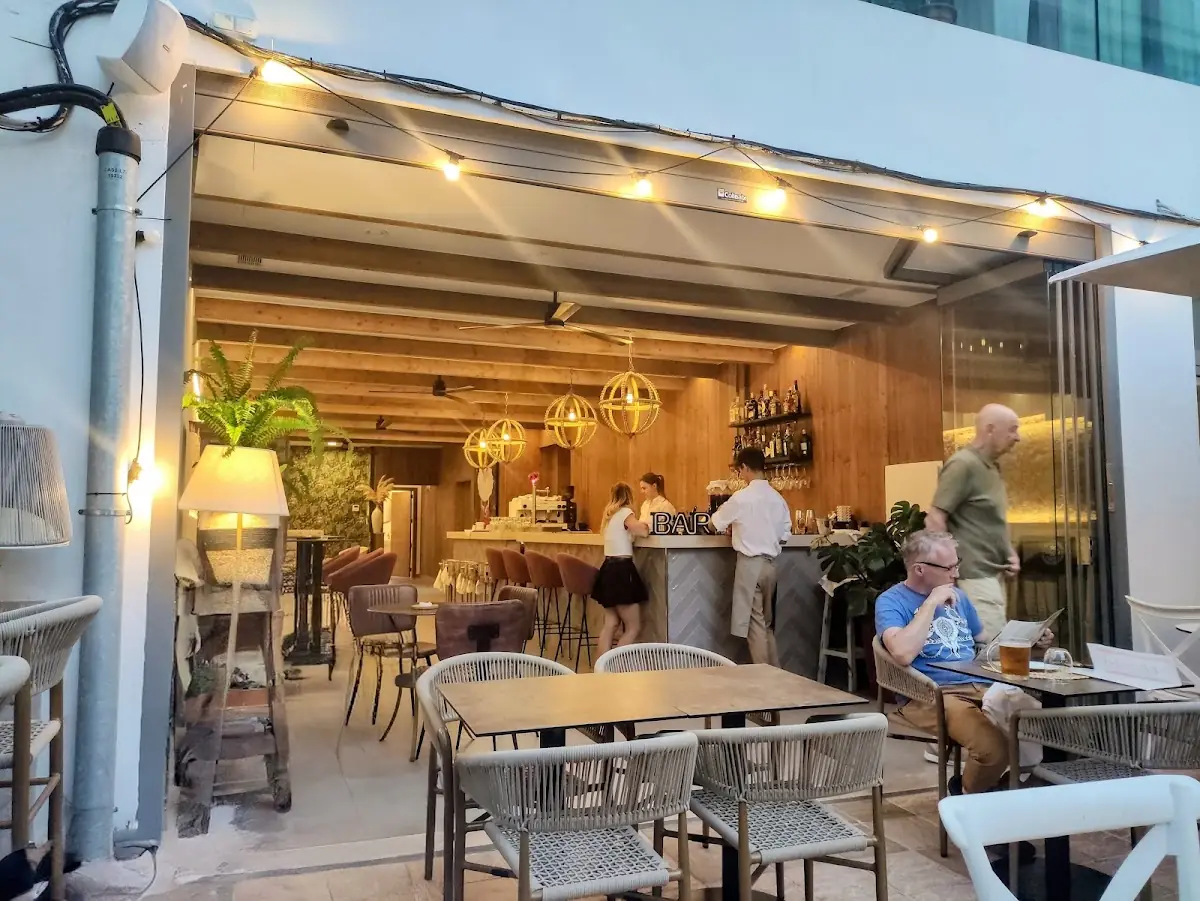 Inside Zarzales in Port de Pollença