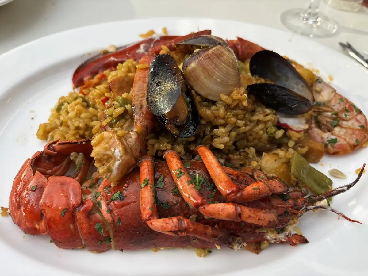 Lobster arroz at Zarzales