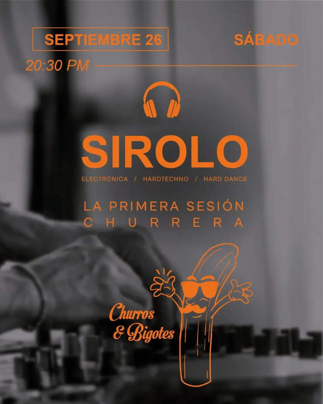 ¿Una sesión Dj en una churrería en el centro de Madrid?
Sirolo se pone a los platos en Maestro Churrero con un plan que