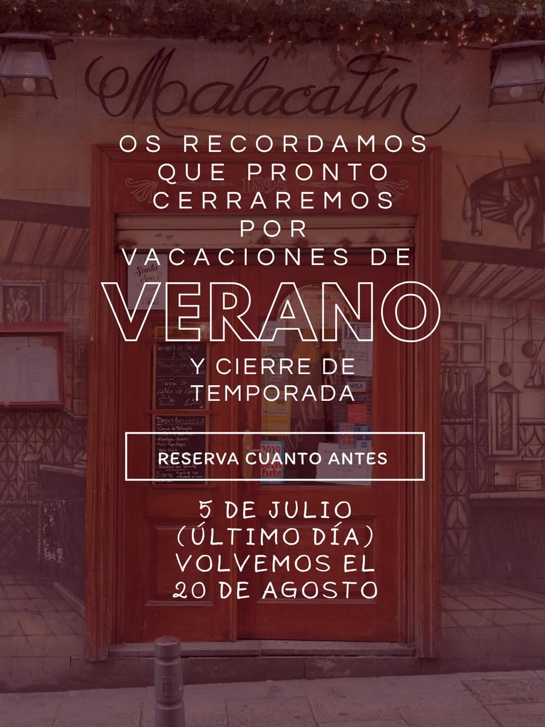🚨 ¡Última llamada antes de las vacaciones! 🚨
Si llevas tiempo diciendo “tenemos que ir”, este es tu momento 😜.
El próx