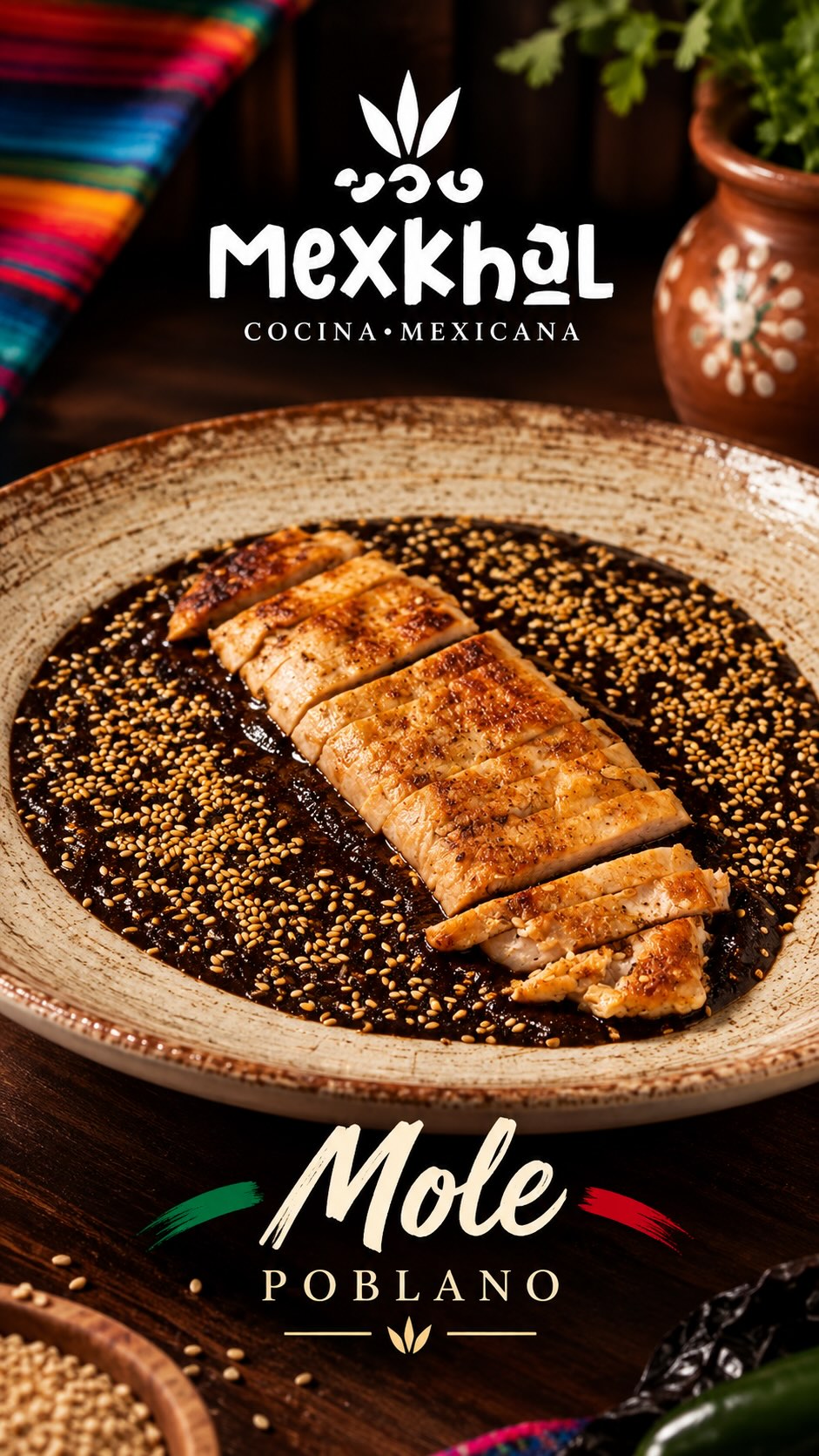 El mole poblano no es solo un plato… es tradición, historia y mucho sabor. ❤️
¿Ya conocías su historia? 👀
📍 MEXKHAL —