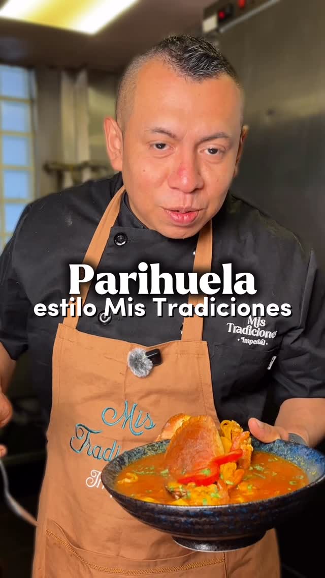 Una PARIHUELA para calentarnos en este frío de Madrid…. #cocinaperuanaenmadrid #peruanosenmadrid #comidaperuanaenespaña