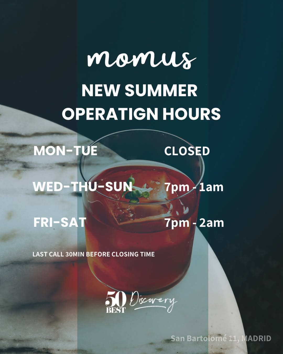 🕒 NUEVO HORARIO DE VERANO ⛱️
☀️ El verano nos cambia… pero solo un poquito.
A partir de ahora, los lunes y martes nos